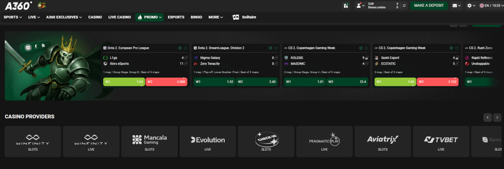 Juegos en 360a.bet 2026